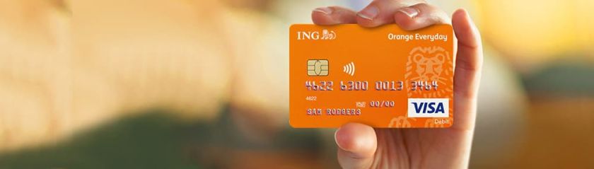 ING Orange Everyday Visa Debit card