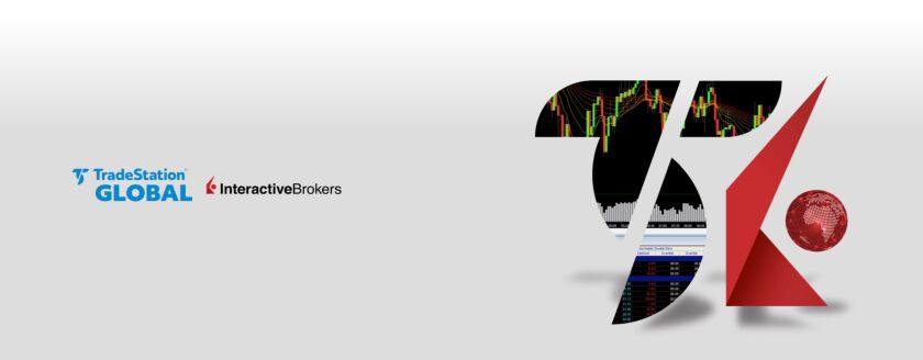 TradeStation and Interactive Brokers logos