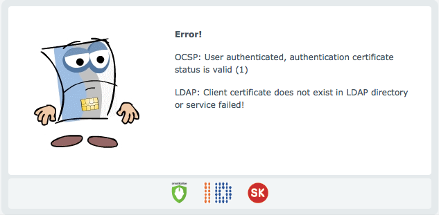 OCSP certificate valid but LDAP non-existent