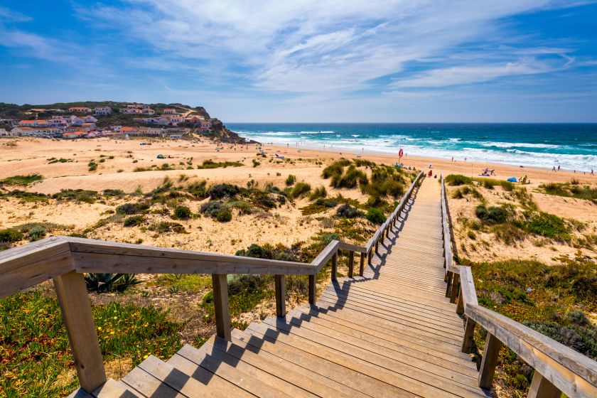 Coast of Aljezur, the Algarve.