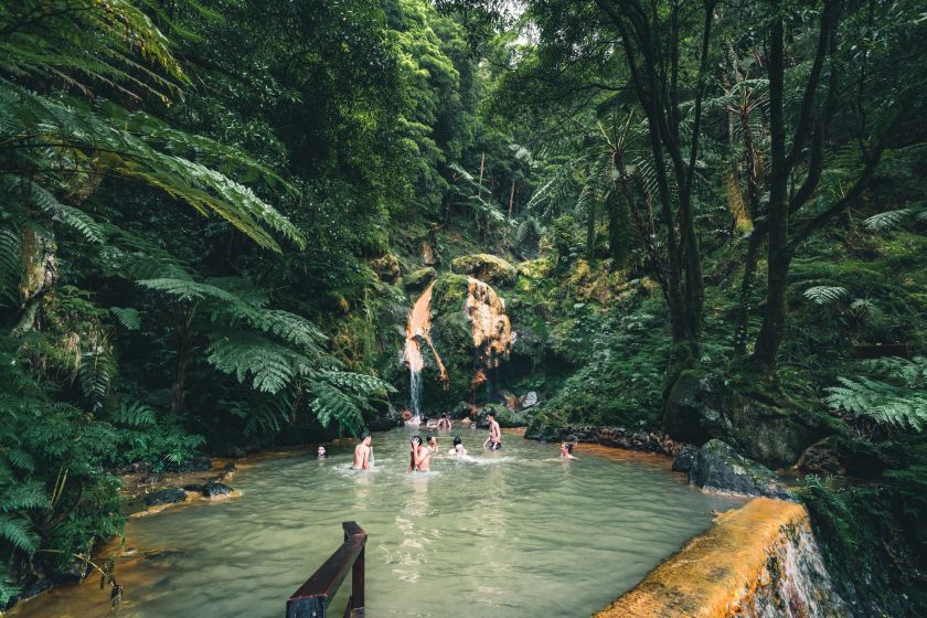 Thermal baths on São Miguel, Azores