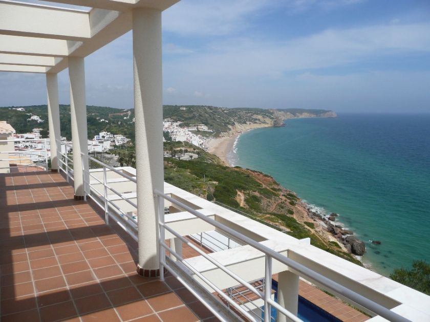 View from house in the Algarve